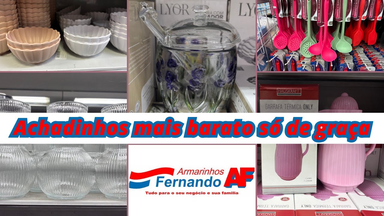 🏡É QUASE DE GRAÇA!💥Quem conhece a loja ARMARINHOS FERNANDO na 25 DE MARÇO SABE O QUE ESTOU FALANDO!😍