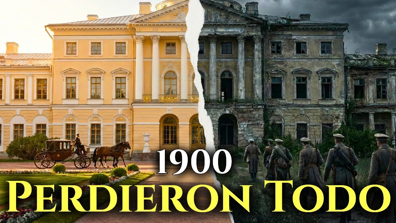 La Oscura HISTORIA de los Palacios ROMANOV: De la gloria imperial a su trágico final