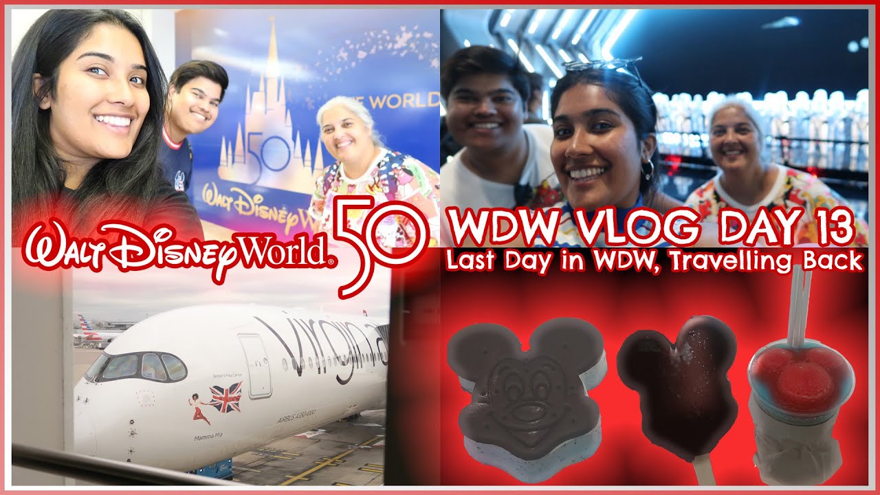 FINAL DAY AT DISNEY WORLD |  HOLLYWOOD STUDIOS | TRAVEL DAY | VIRGIN ATLANTIC MCO TO LHR |