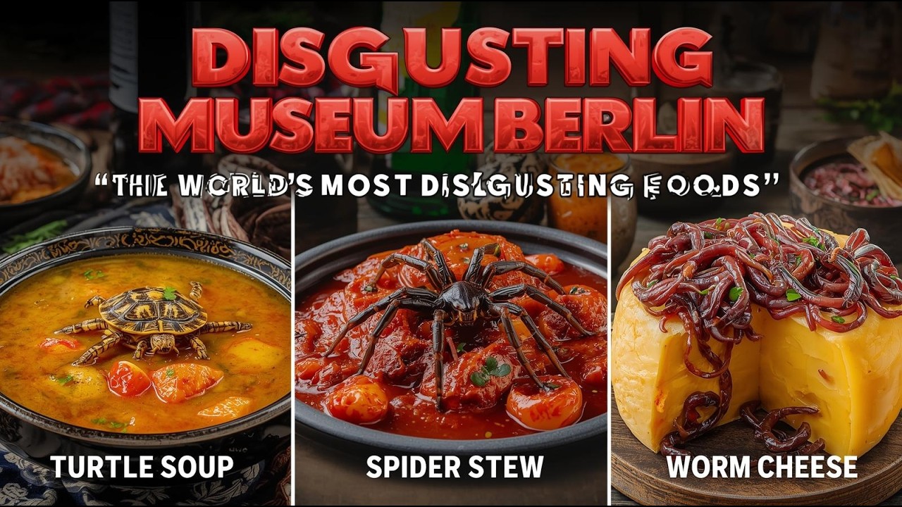 Disgusting Food Museum Berlin | Trying the Weirdest & Grossest Foods!