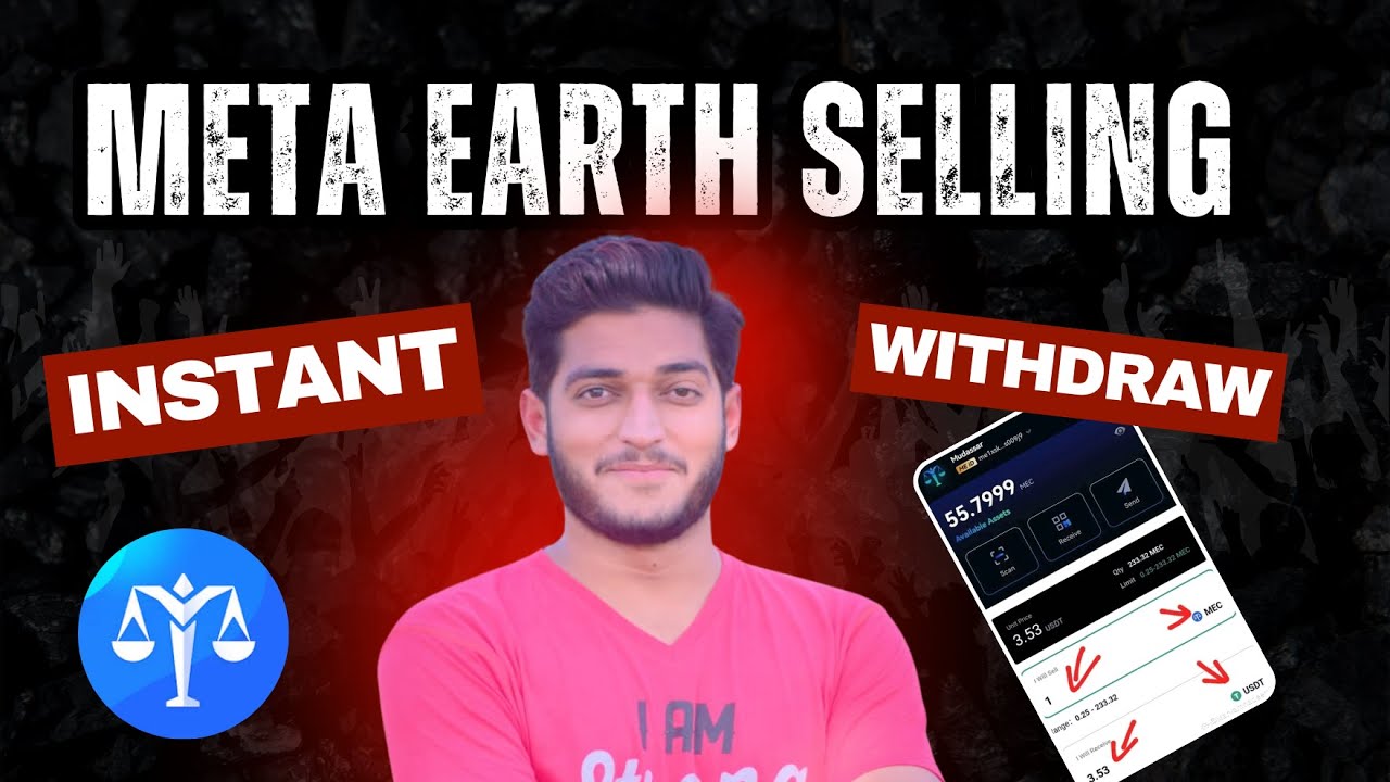 Meta Earth MEC Coin Selling Process || Me Pass App MEC Coin Withdrawal
