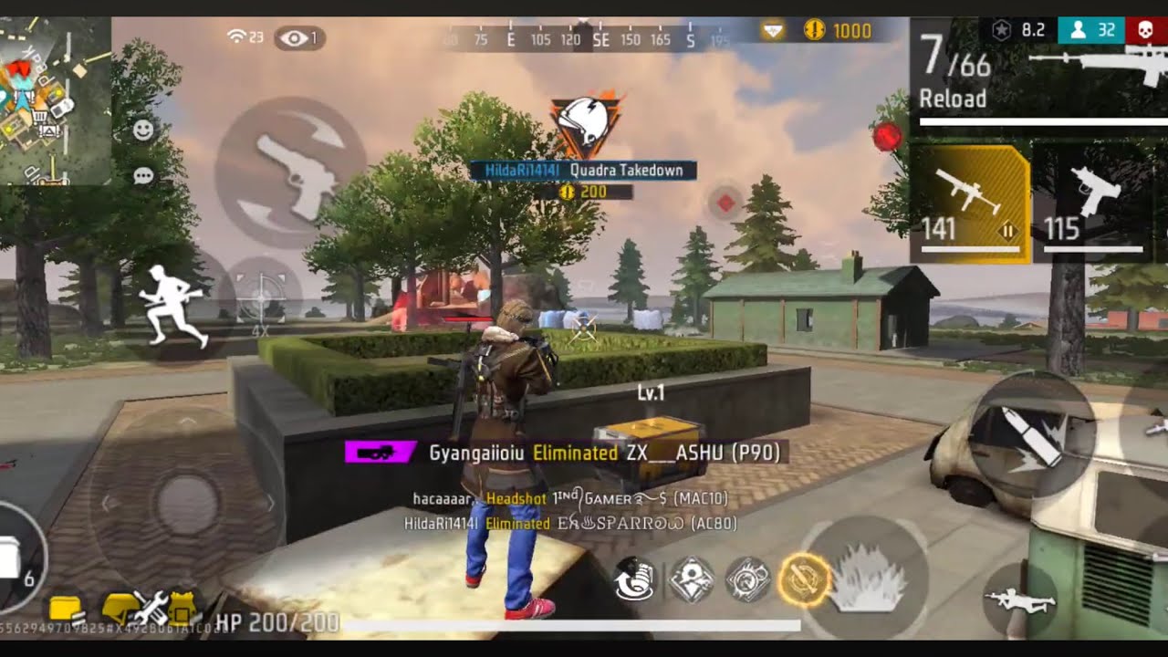 💥SESSION PUSH GAME PLAY BANDA KO BHAGA KE MARA 😂_#trending #freefire #viral #mobilegame