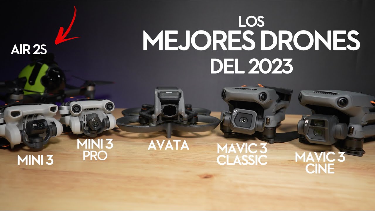 Recomendaciones DRONES 2023/ Cuál es el tuyo?. REVIEW Mini 3, Mini3 Pro, Air 2s, Avata, Mavic 3