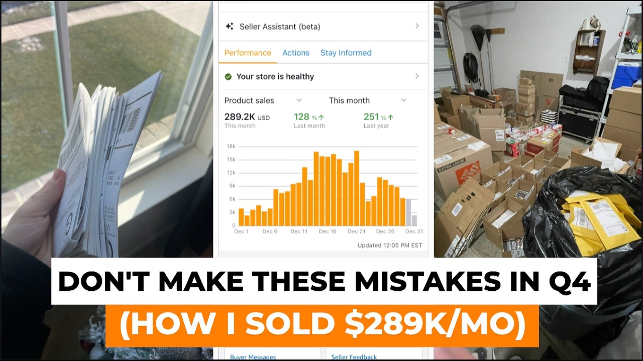 What Every Amazon Seller Gets Wrong About Q4 [How I Sold $289k in One Month]