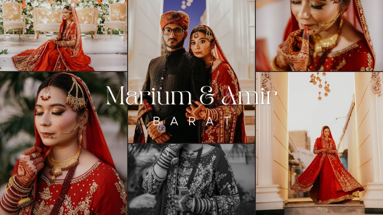 Marium & Amir | Barat Highlights | Portraitsbynabeel