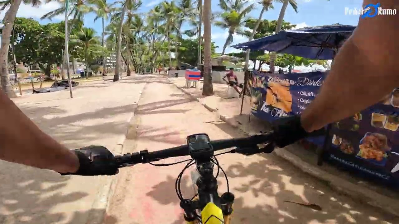 Pedalando pela orla de MACEIÓ, sobral até pajuçara 
