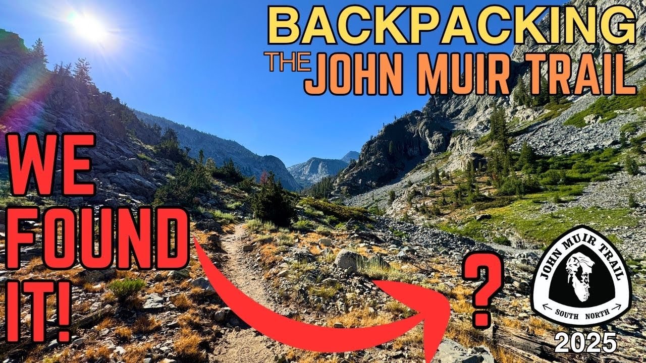We Found The Elusive Muir Rock on the John Muir Trail | #johnmuirtrail #backpacking #hiking