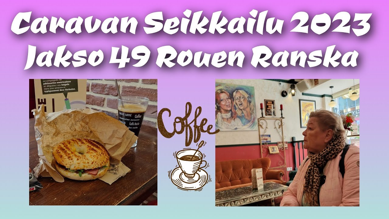 Caravan Seikkailu 2023 | Jakso 49 | Rouen Ranska & Erinomainen  matkaparkki Seine joen rannalla.
