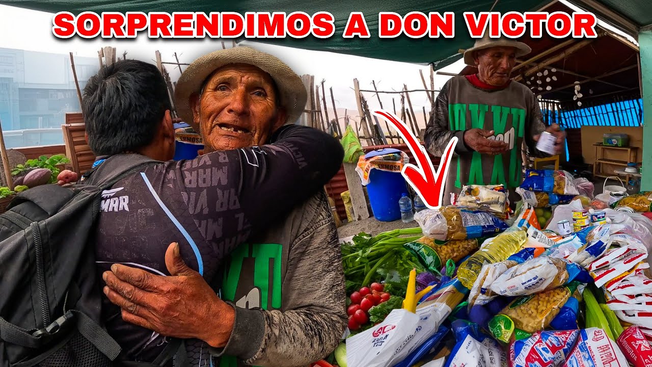 Sorprendimos a Don Víctor: El Pescador de 76 años que vive solo frente al Mar
