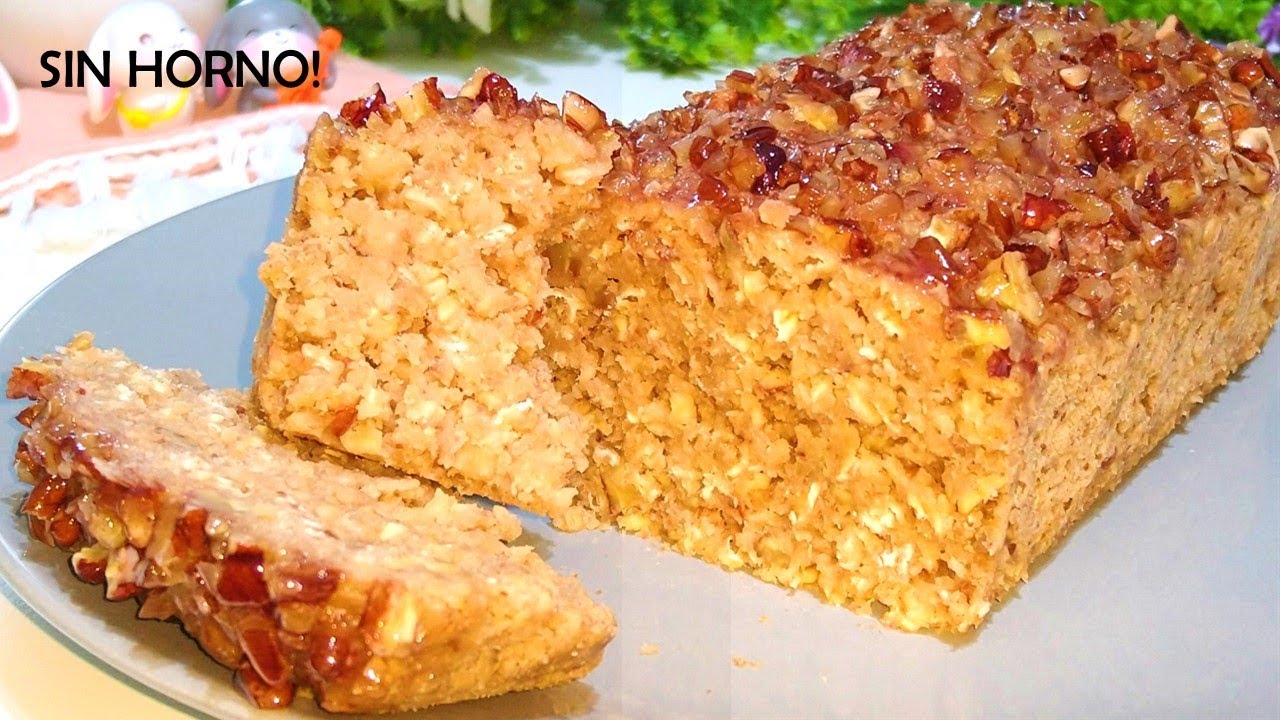 NO HARINAS O AZÚCAR REFINADA, SIN HUEVO NI HORNO! 4 INGREDIENTES