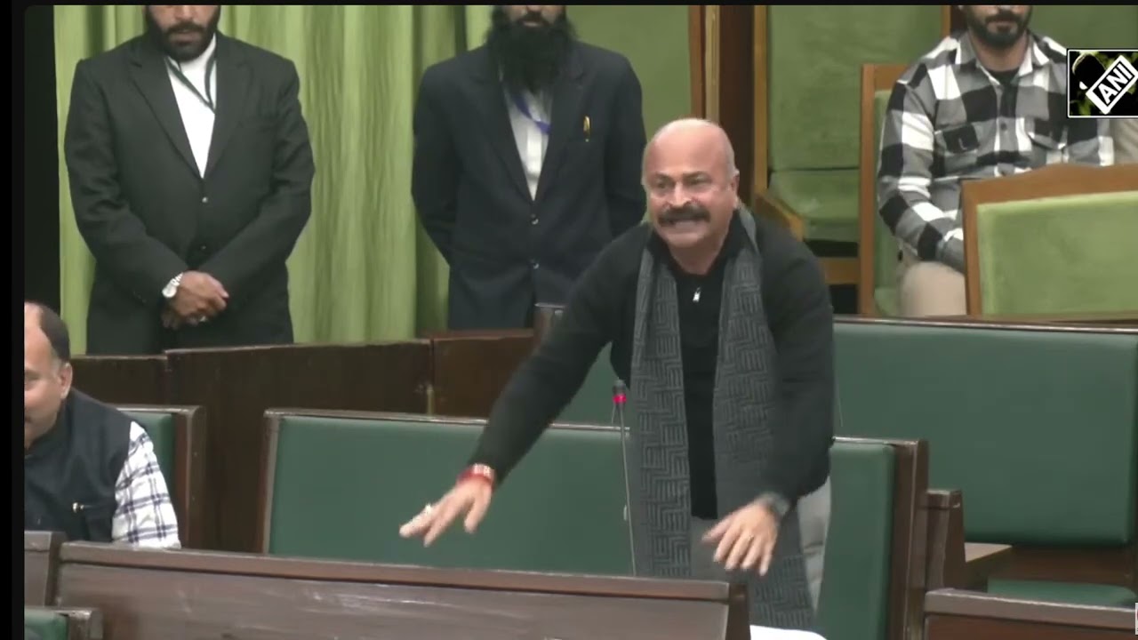 MLA Jammu East Sh. Yudhvir Sethi speaks on the Budget in the Jammu and Kashmir Legislative Assembly.