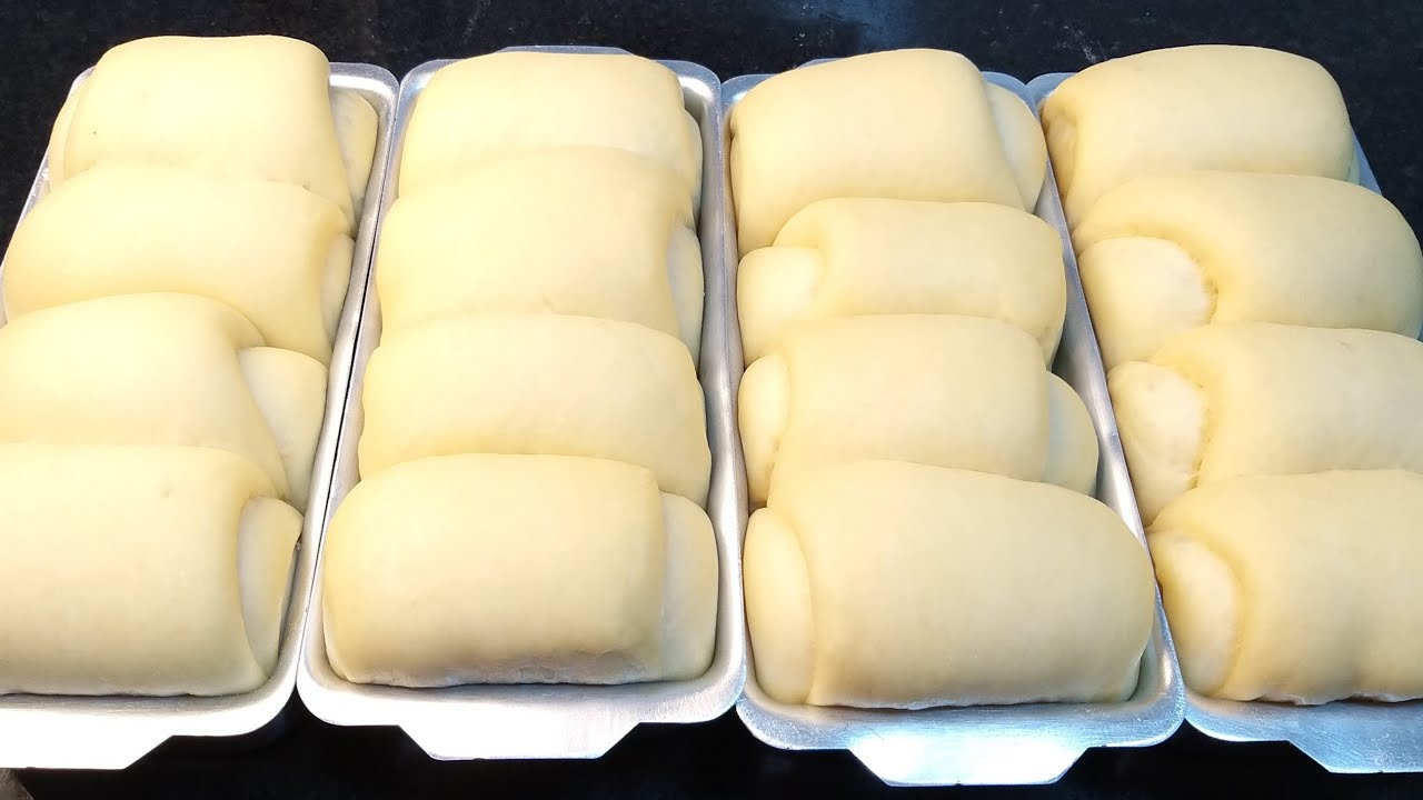 RECEITA DE PÃO CASEIRO DE LEITE CONDENSADO COM 1 KILO DE FARINHA DE TRIGO PASSO A PASSO PÃO CASEIRO