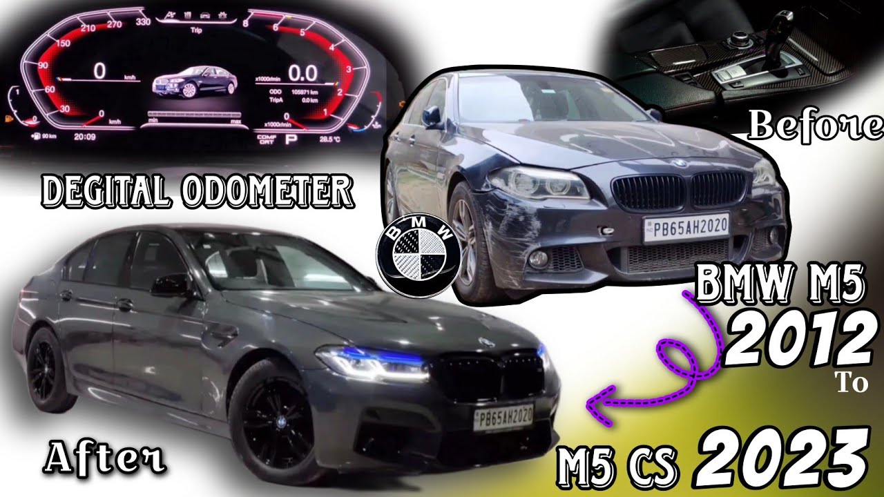 The BMW 5series to G30 LCI CONVERSION l F10 to F90 conversion l