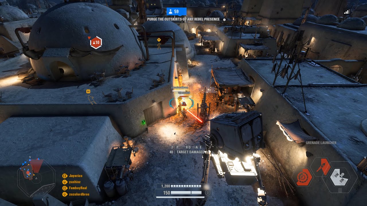 Galactic Assault - Empire on Tatooine - SW Battlefront 2 (No Commentary) [4K]