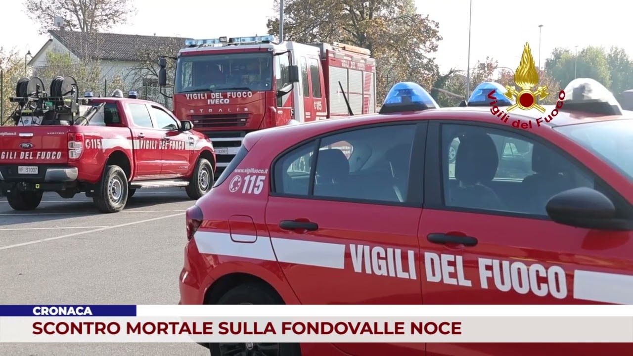 CRONACA. SCONTRO MORTALE SULLA FONDOVALLE NOCE
