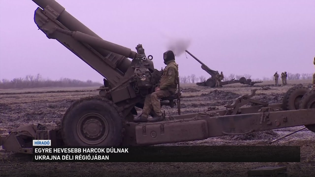 Egyre hevesebb harcok d&uacute;lnak Ukrajna D&eacute;li r&eacute;gi&oacute;j&aacute;ban