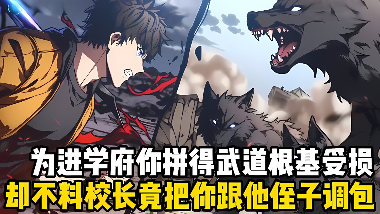 爲瞭穫得頂尖學府的保送名額，你在海獸戰役中拼得武道根基受損，斬殺大量的海獸，卻不料校長竟把你和他侄子的名次掉包瞭#漫画 #小说 #玄幻