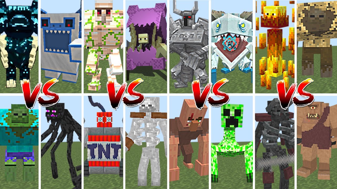 ALL MUTANT CREATURES TOURNAMENT | Minecraft Mob Battle