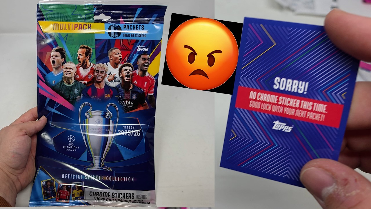 The ANGRIEST I've ever been!! 🤬🤬 - Champions League 25/26 stickers - Mikes Cards and Stickers # 635