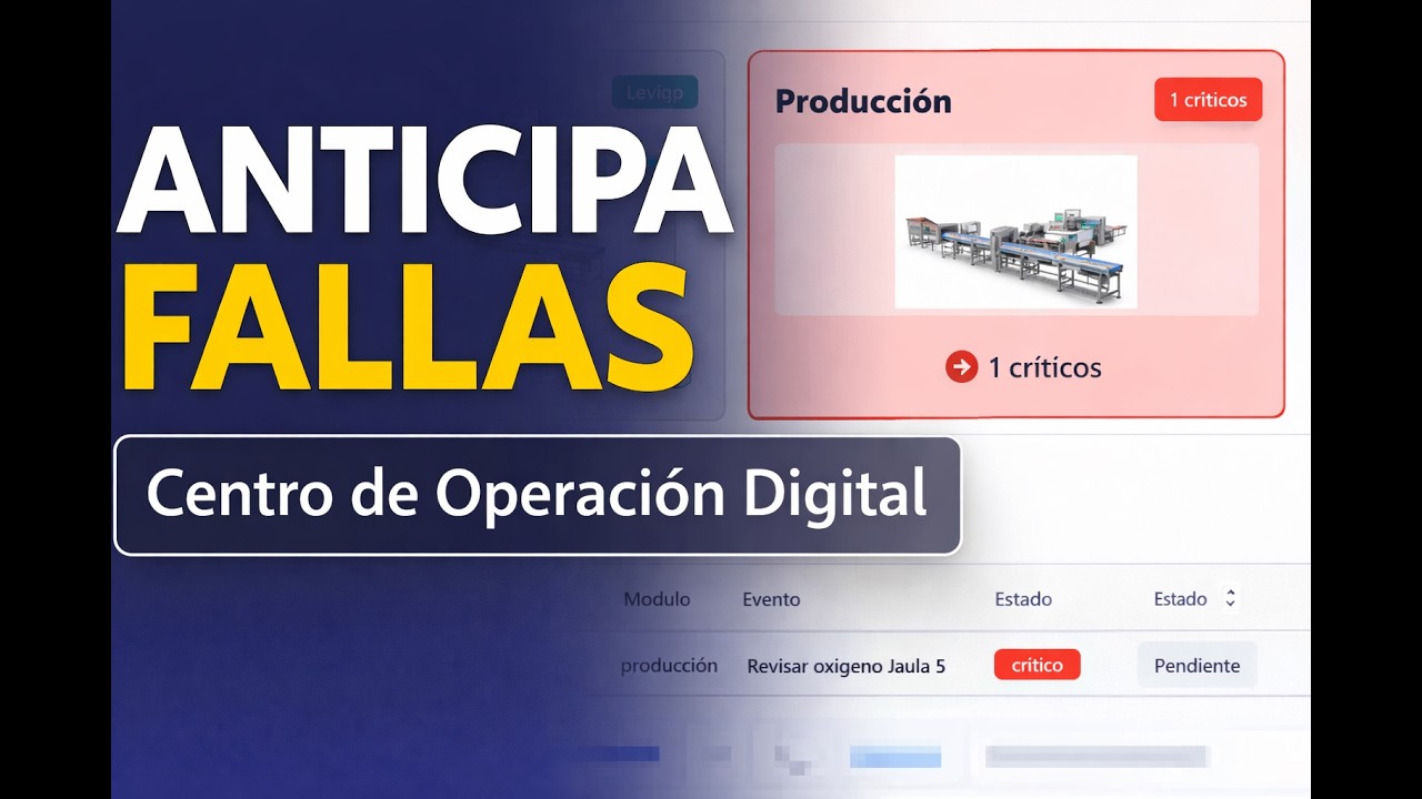 Centro de Operación Digital | Cómo Anticipar Fallas Operacionales con IA Industrial
