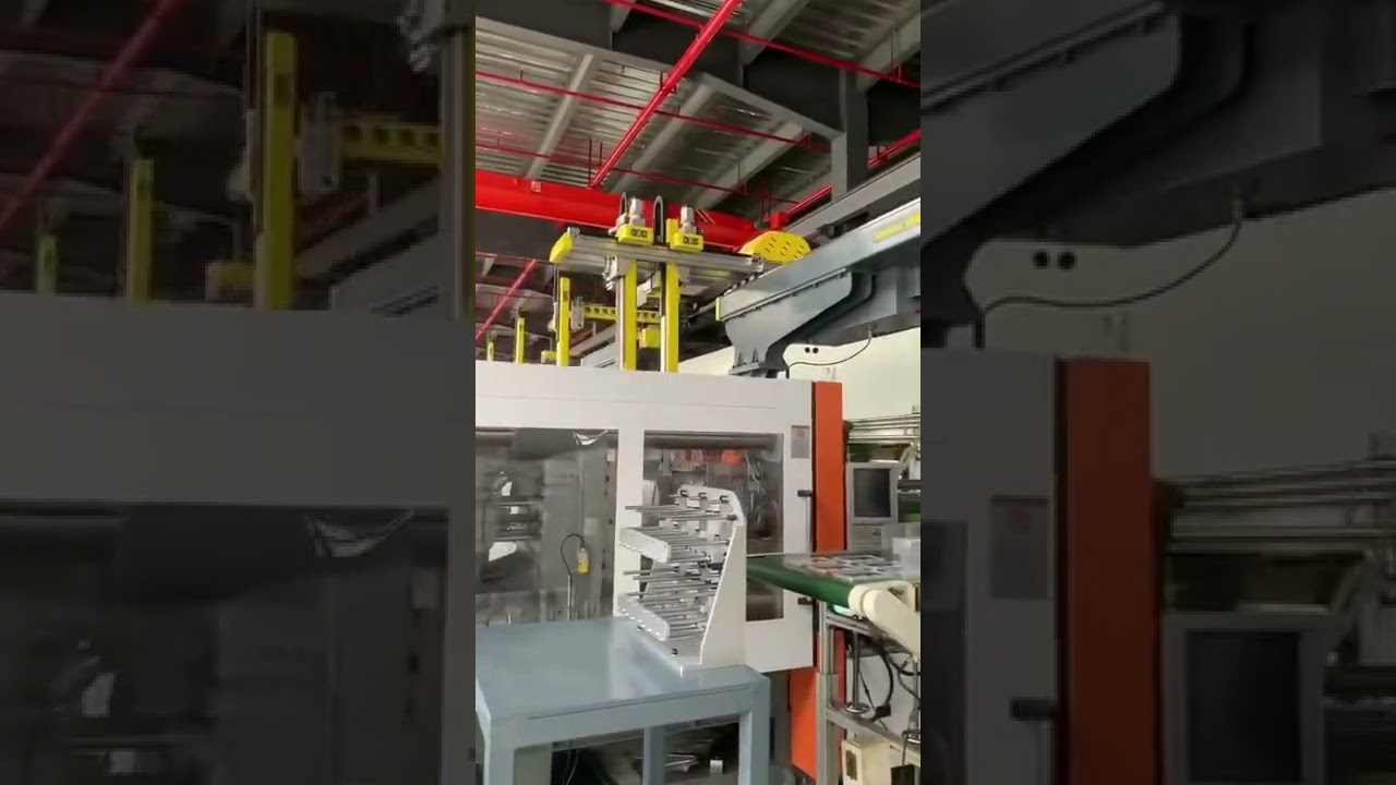 Samfacc top entry type IML robot