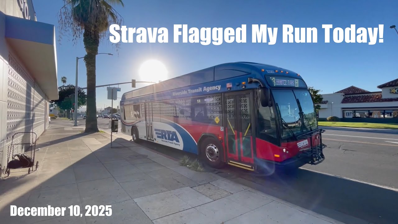 Strava отметила мою сегодняшнюю пробежку как нарушающую правила! 10 декабря 2025 г.