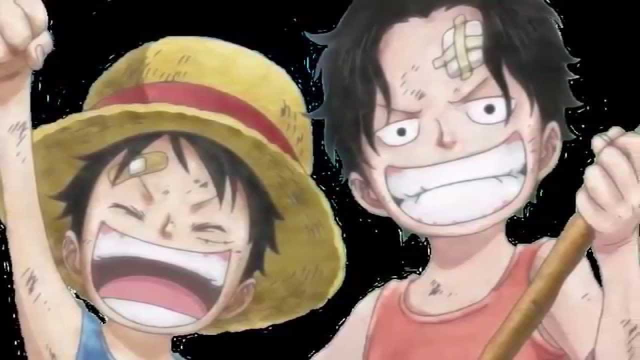 One piece ace and luffy At the Beginning