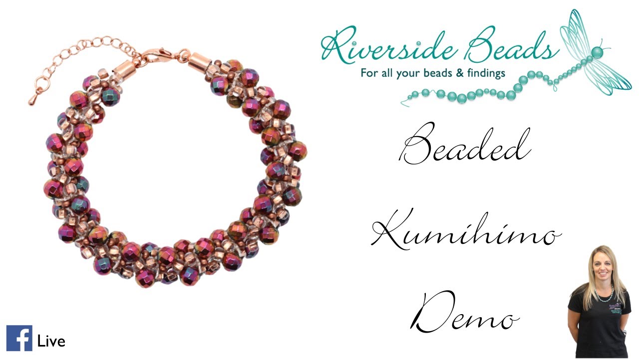 Beaded Kumihimo Demo