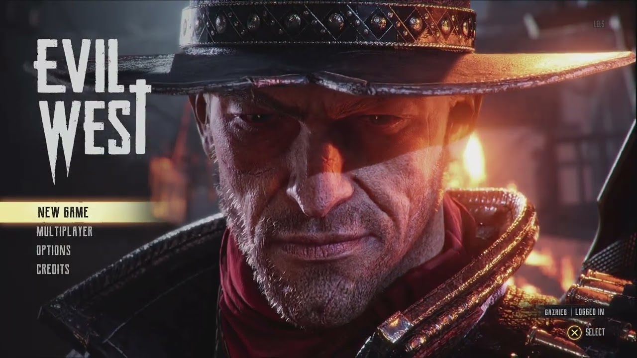 Evil West Menu