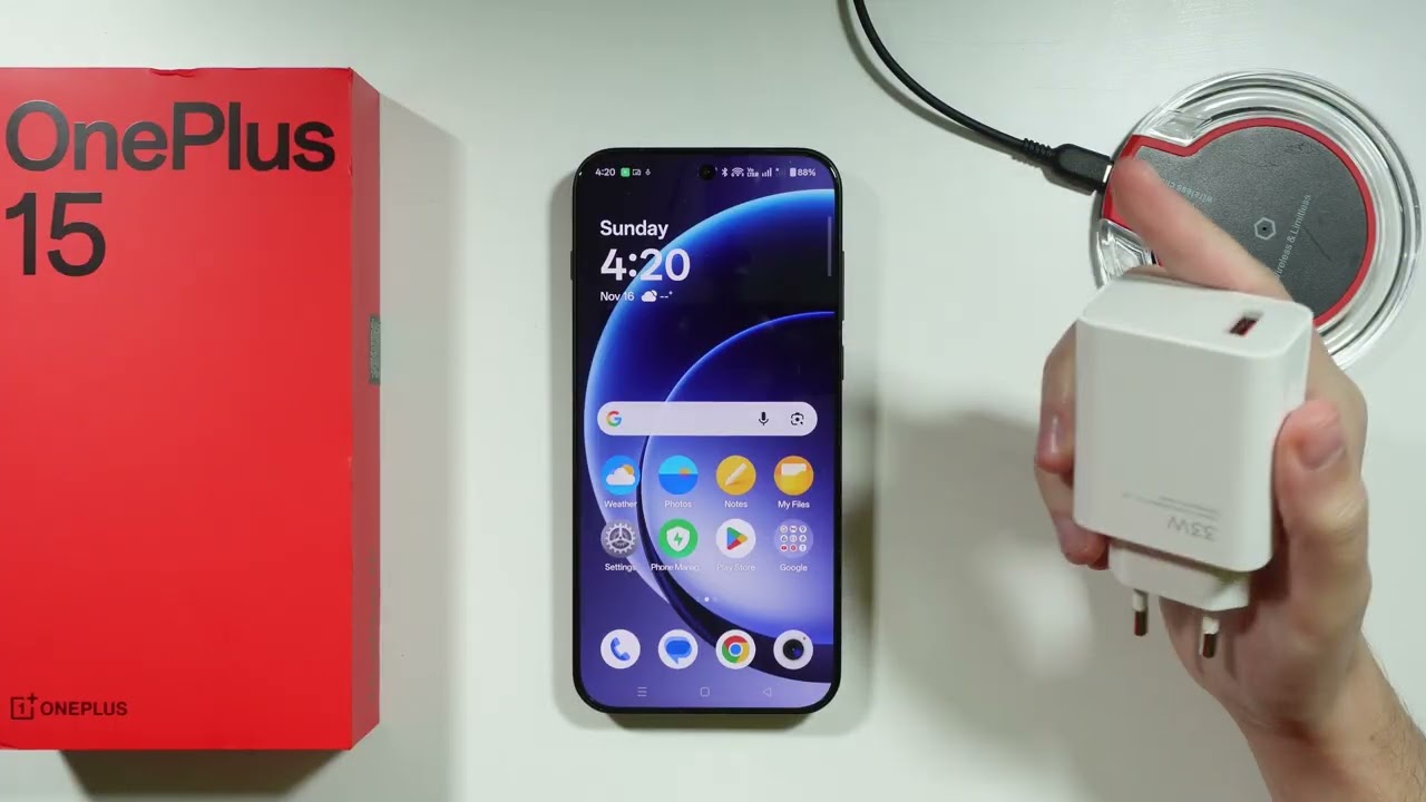 OnePlus 15: как заряжать (все способы)
