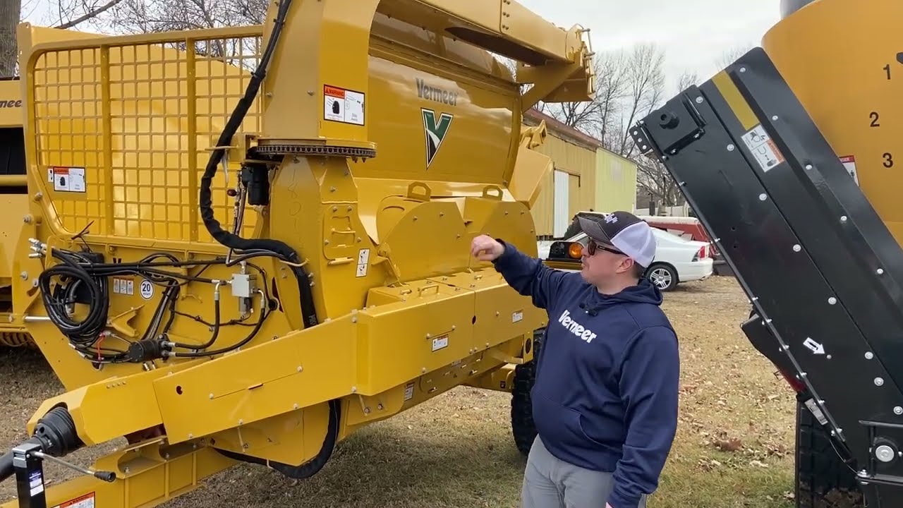 Vermeer CPX9000 Bale Processor Full Walk-Around