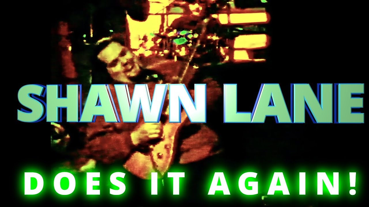THIS IS ONE OF THE BEST GUITAR SOLOS EVER -  SHAWN LANE PLAYS David Sanborn ***MUST SEE- AMAZING***