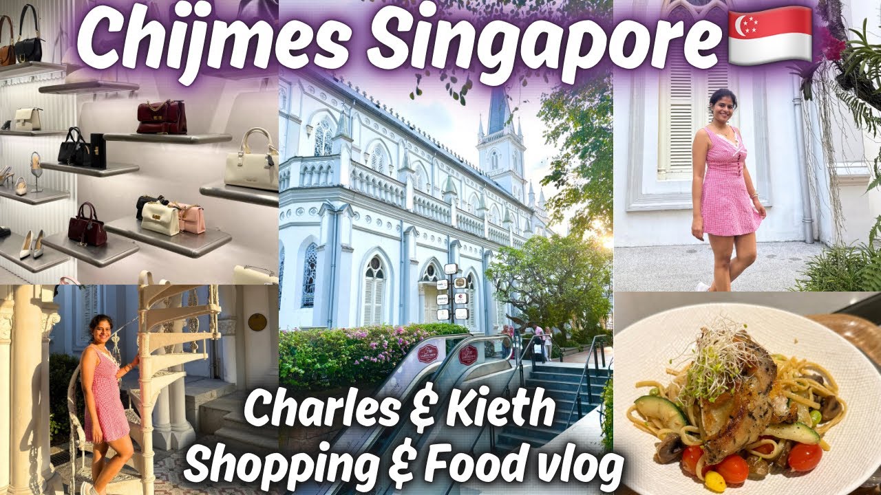 Chijmes singapore,Singapore Food, Shopping in Singapore, Singapore vlog, Singapore city, Singapore
