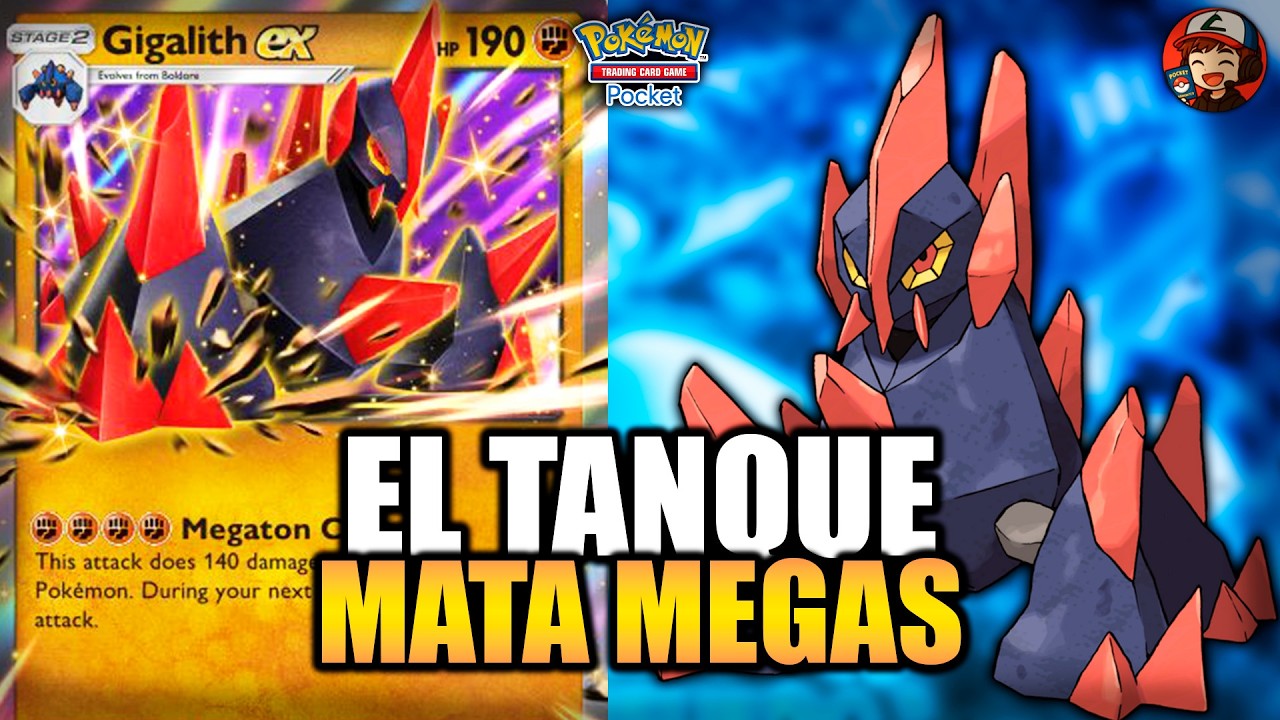 Gigalith EX: el MATA MEGAS del meta 😳 | Ningún Mega sobrevive