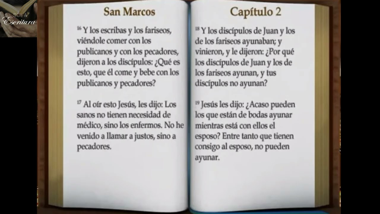 📖 EL SANTO EVANGELIO SEGÚN SAN MARCOS  (La Biblia Para Escuchar y Leer)