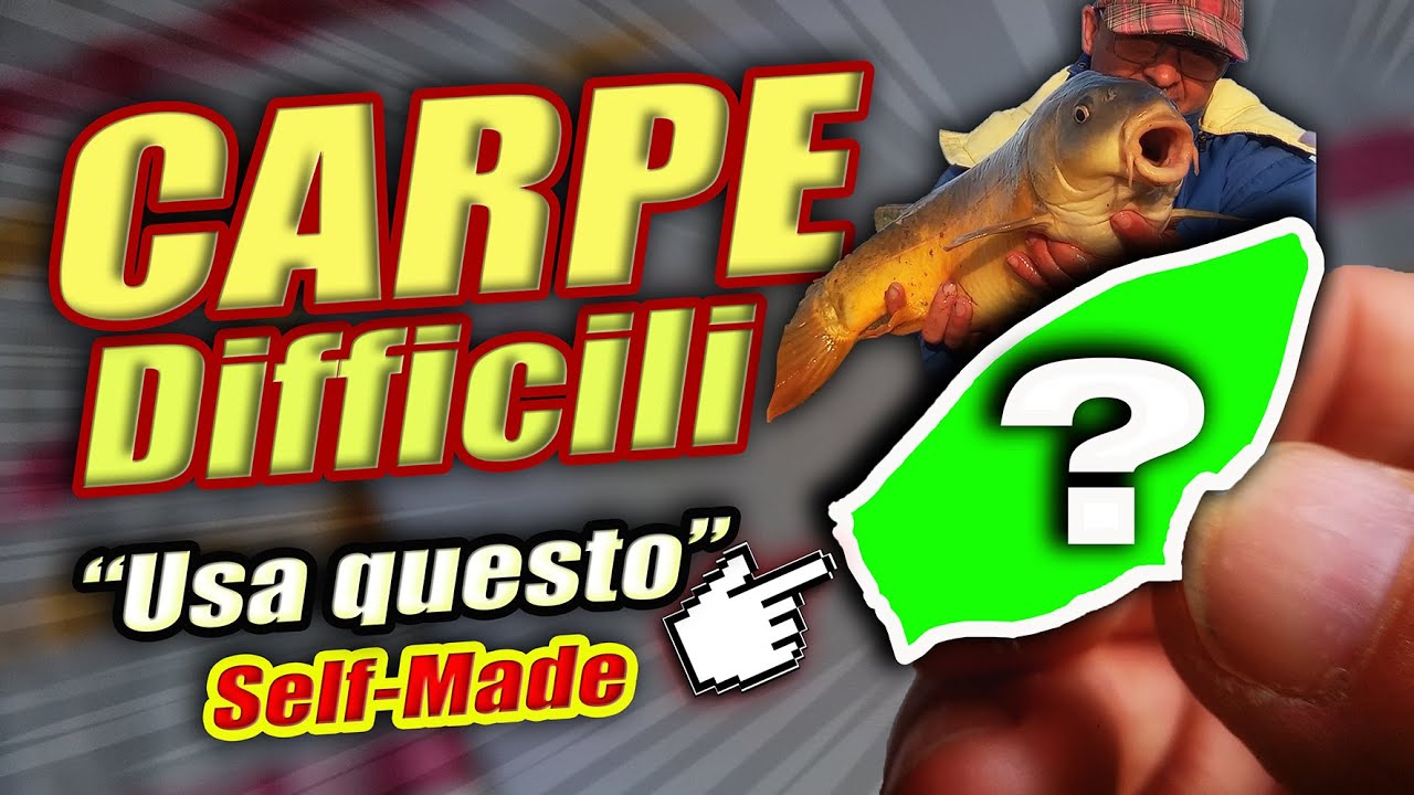 🎣 CARPE DIFFICILI ? Usa questa esca | CarpFishing 2024