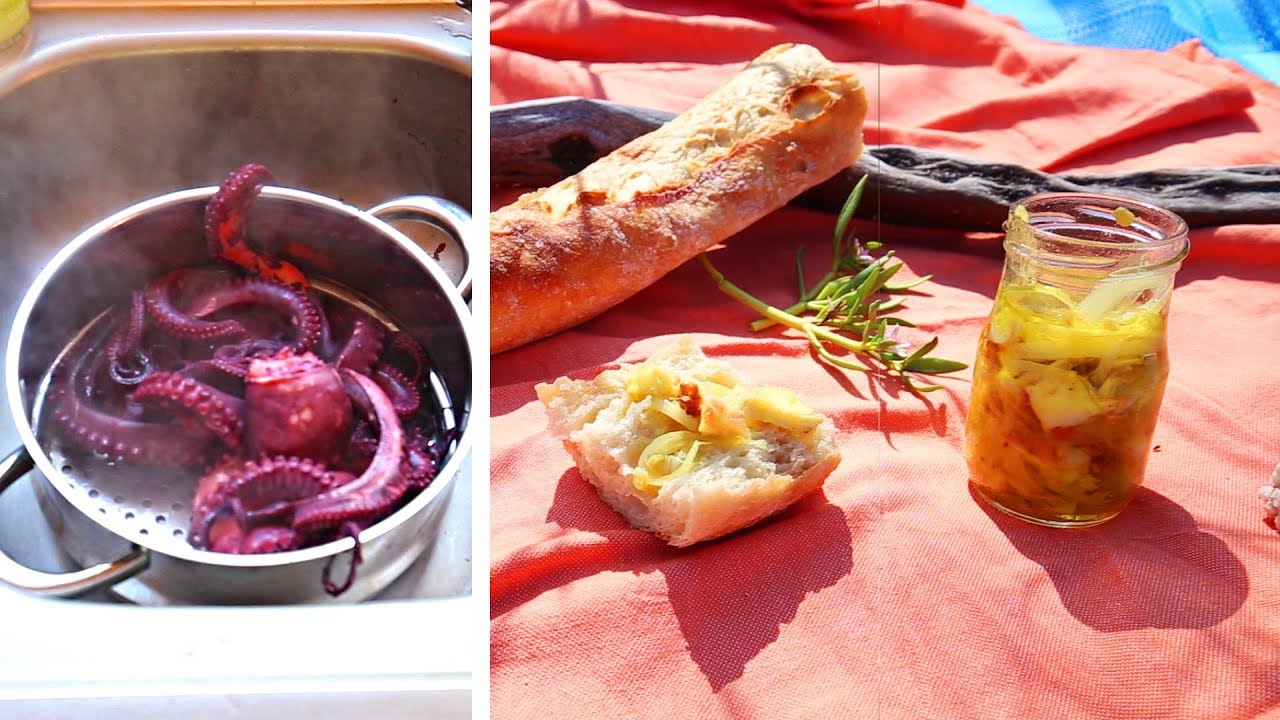 Achards de poulpe : Condiment de Nouvelle-Cal&eacute;donie