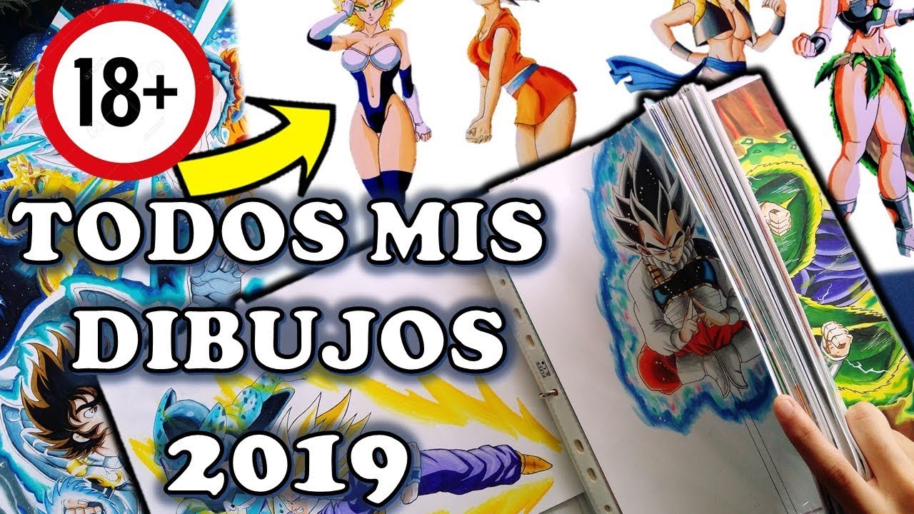 Increíble Todos mis DIBUJOS del año 2019/Remembering all my drawings of the year 2019