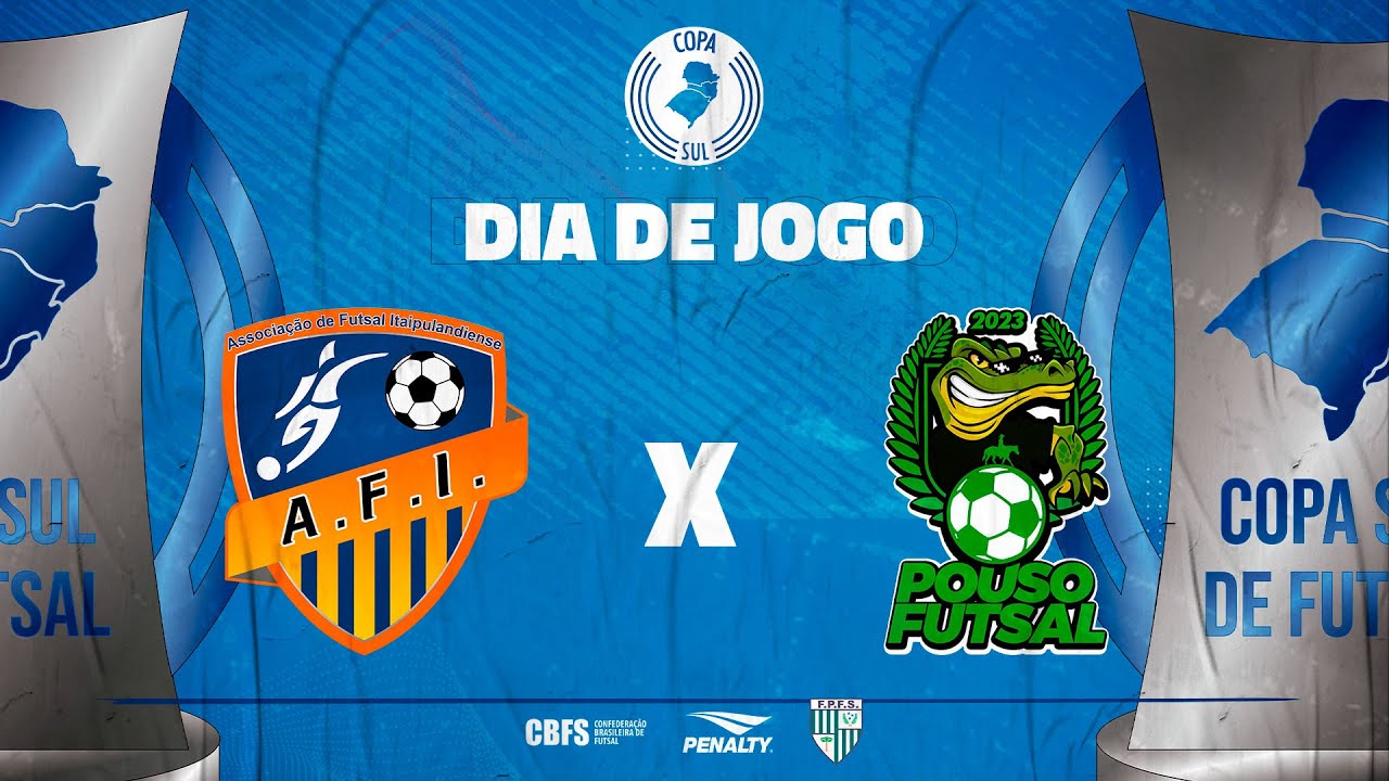Copa Sul de Futsal | Itaipul&acirc;ndia x Pouso Redondo | 3&ordf; Rodada | Ao Vivo
