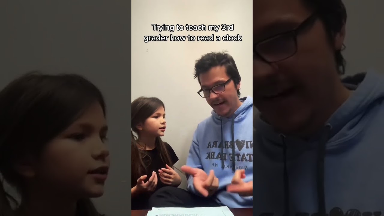Getting a lesson on patience! #parents #children #teacher #youtubeshorts