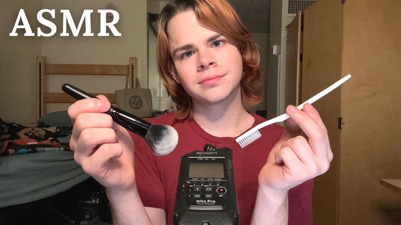 ASMR Mic Brushing No Talking