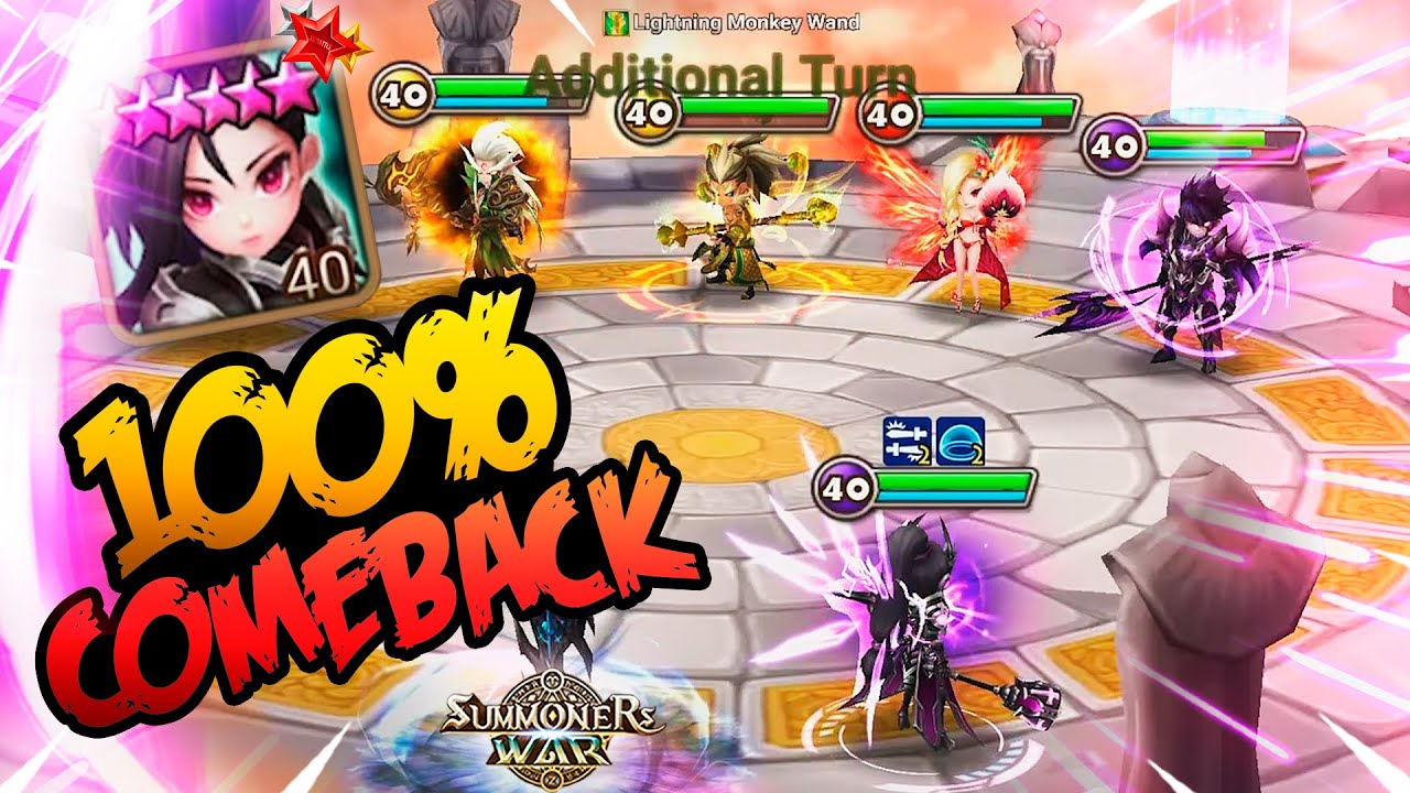 WTF БИТВЫ С ЛЕОНОЙ - Summoners War