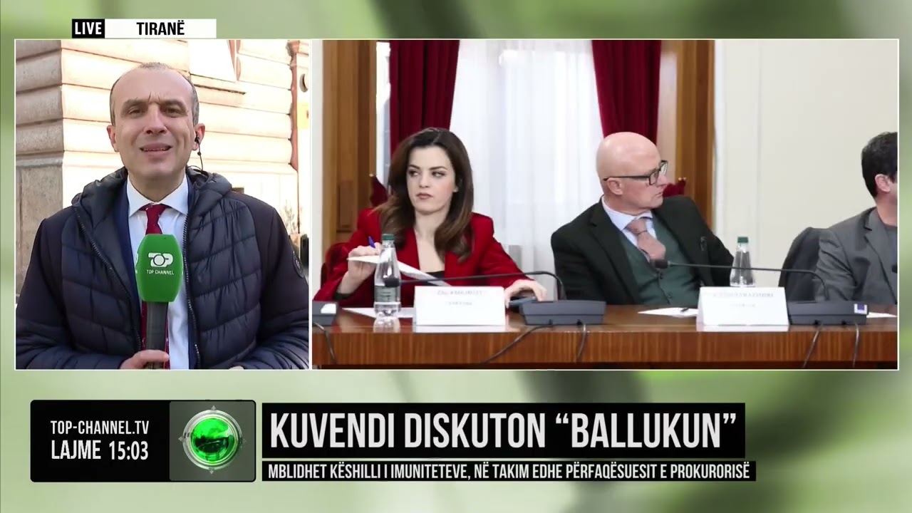 Top Channel/ Kuvendi diskuton &ldquo;Ballukun&rdquo;/ Mblidhet K&euml;shilli i Imuniteteve, n&euml; takim
