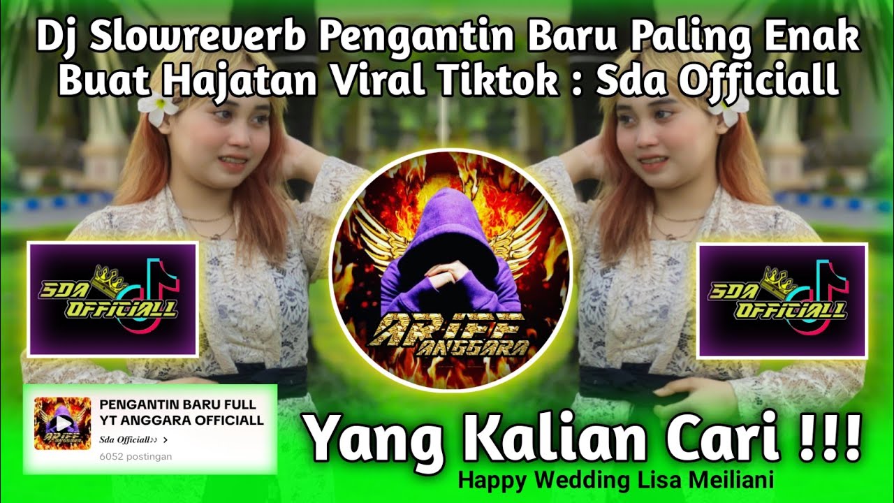 Funkot Pengantin Baru | Dj Slowreberb🥶 PALING ENAK BUAT HAJATAN | Fyp TikTok | By Lisa Meiliani