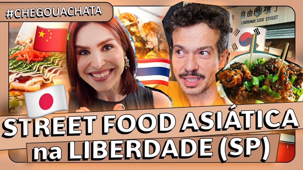 Street food na Liberdade: Comida Asiática no Mini-Japão em São Paulo #chegouachata | Lu Ferreira
