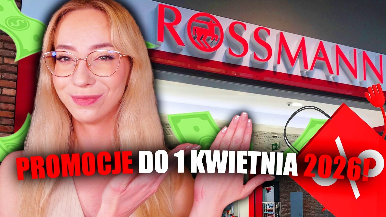 WIELKI PRZEGLĄD AKTUALNYCH PROMOCJI W ROSSMANNIE NA KOSMETYKI DO MAKIJAŻU DO 1 KWIETNIA 2026!
