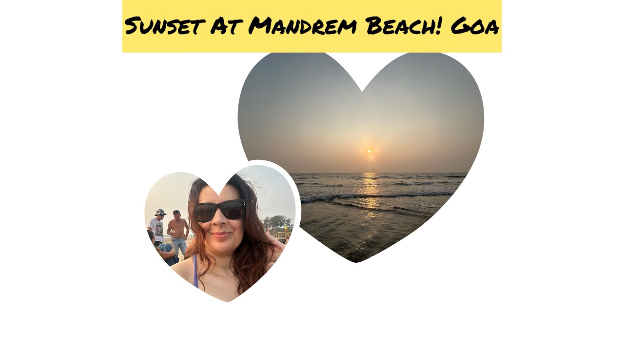 Enjoying Sunset At Mandrem Beach! Goa 