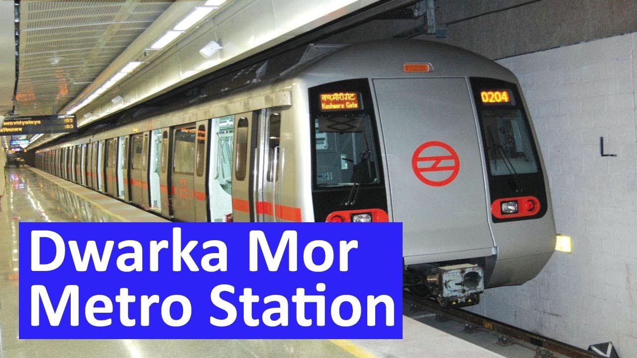 Dwarka Mor metro station - Platform, Parking, ATM, Facilities, Exit gates, First and Last Metro