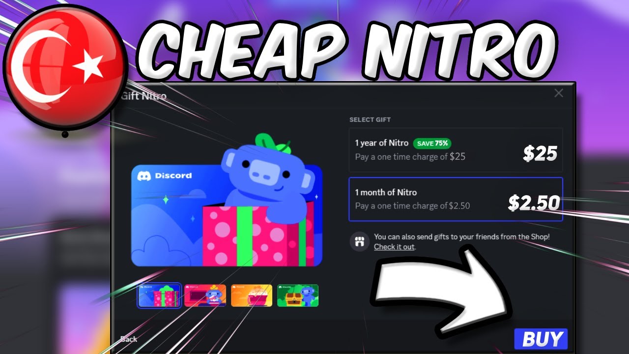 Get Cheap Discord Nitro (Turkey Method)