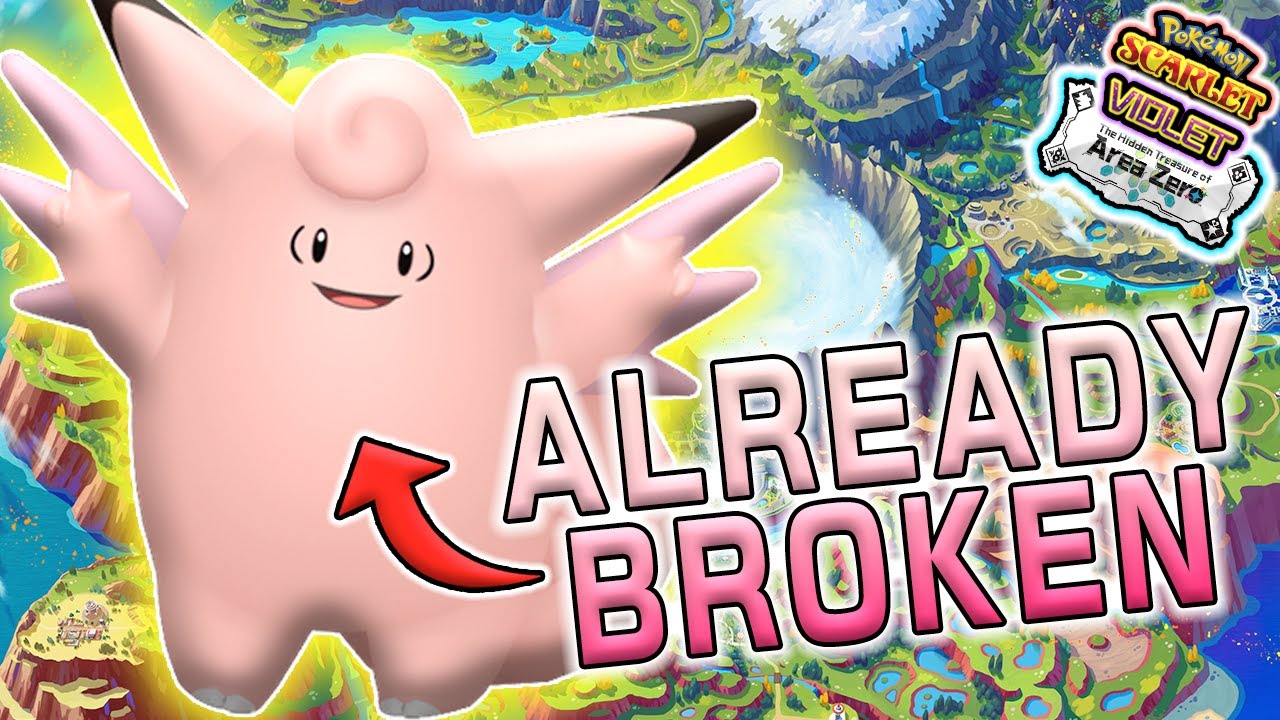 SPOILERS! Clefable is ALREADY BROKEN in Pokemon Scarlet and Violet - GEN 9 OU META! Here's Why 👍